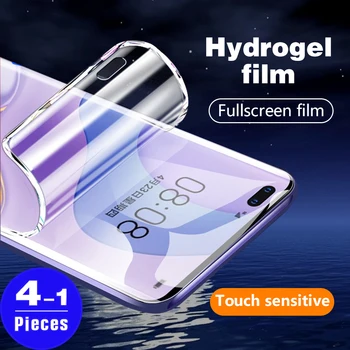 1-4 шт. мягкое полное покрытие для Huawei nova 9 pro, гидрогелевая пленка для huawei nova 8 8i 7 7i 6 SE, защитная пленка для экрана телефона, не стеклянная пленка