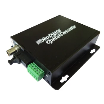 1-канальный цифровой HD-видео Волоконно-оптический медиаконвертер с RS485