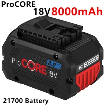 18v 8000mah procore ersatz batterie für 18v profession elle system schnur lose werkräume bat609 bat618 gba18v80 zelle