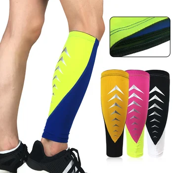 1ШТ Профессиональные спортивные Силиконовые противоскользящие гетры для ног, поддерживающий Компрессионный бандаж, защитный спортивный баскетбольный рукав для ног
