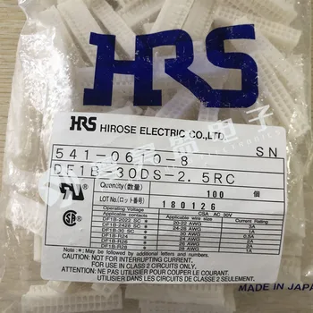 30 шт. оригинальный новый разъем HRS DF1B-30DS-2.5 RC Hirose 30PIN резиновый корпус