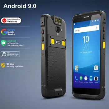 5,5-дюймовый промышленный портативный терминал Android PDA, сканер штрих-кода для чтения УВЧ, прочный терминал, менеджер склада