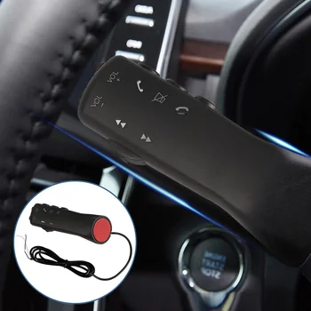 7 клавиш Кнопка управления рулевым колесом автомобиля Пульт дистанционного управления для автомобильного радио Android DVD GPS Мультимедийная навигация Головное устройство Новый стиль