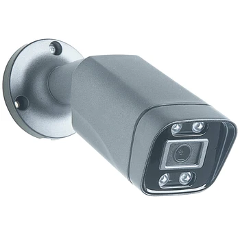 CCTV 2K 4.0MP H.265 POE AI Сетевая камера Bullet Camera 4PCS Array LED D/N Водонепроницаемая IP-камера Видеонаблюдения для помещений/На открытом воздухе