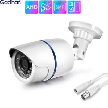 Gadinan AHD Камера 720P 1080P 5MP Видеонаблюдения Аналоговая Высокой Четкости ИК Ночного Видения CCTV Наружная Водонепроницаемая Домашняя Камера