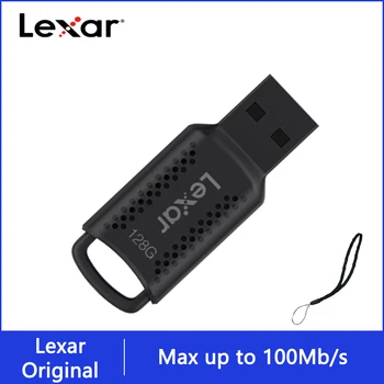 Lexar V400 64 ГБ U Диск 128 ГБ 3,0 USB флэш-накопитель с зашифрованным кодом 32 ГБ Флешка для компьютера Телефона