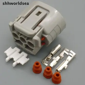 Shhworldsea 10 компл. 3pin Автомобильный разъем для жгута проводов, автогенератор, автомобильный женский водонепроницаемый разъем для Toyota
