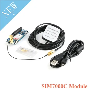 SIM7000C Модуль SIM7000C Плата развития NB-IoT/eMTC/EDGE/GPRS/GNSS/GPS 4G Плата расширения связи для Raspberry Pi
