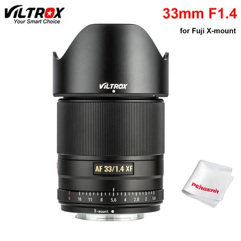 VILTROX 33 мм F1.4 STM Объектив с автоматической фокусировкой и фиксированным фокусным расстоянием для камер Fujifilm Fuji X-mount X-T3 X-T2 X-Pro2 X-H1 X20 X-T30 X-T20 X-T10