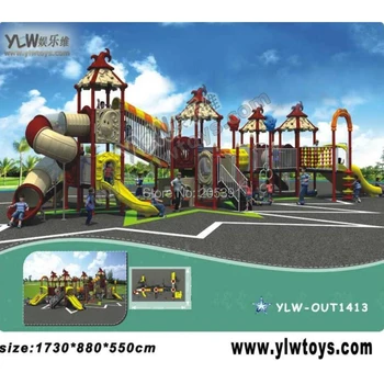 YLWCNN Крупногабаритное школьное игровое оборудование, Детское развлекательное оборудование, Парки игровых площадок на открытом воздухе