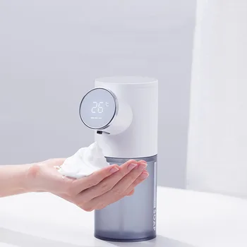 Автоматический Дозатор мыла MOTAWISH USB Перезаряжаемый 320 мл Дозаторы жидкого мыла с цифровым дисплеем Машина для дезинфекции рук с пеной