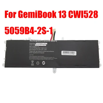 Аккумулятор для ноутбука Chuwi Для GemiBook 13 CWI528 5059B4-2S-1 7,6 V 5000 mAh 38Wh 10PIN 7 линий Новый