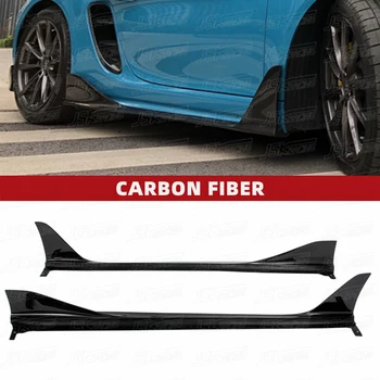 Боковые юбки из углеродного волокна для Porsche Cayman 718 2016-2018 (JSKPCCM16001)