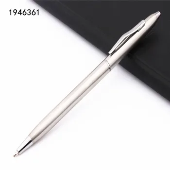Высококачественная Шариковая ручка 018 International big Business office Среднего размера с Серебряной отделкой, Новая