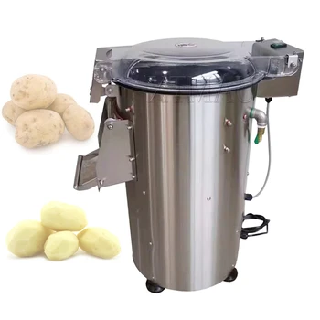 Высокоскоростная линия по производству роликовых стиральных машин для фруктов и овощей Коммерческая машина для очистки пилинга 