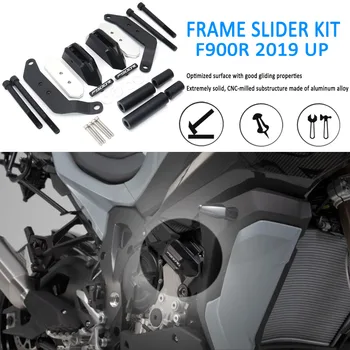 Для BMW F900 R F900R Защита двигателя От Крушения Рамка Слайдер Комплект Защитная Крышка 2019 2020 2021 2022