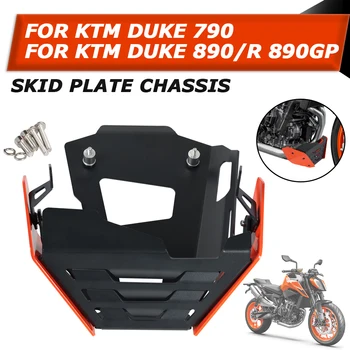 Для KTM Duke 890 R 890R GP DUKE 790 DUKE890 DUKE790 Аксессуары Для мотоциклов Защитная Накладка Двигателя Крышка Шасси Под Защитой