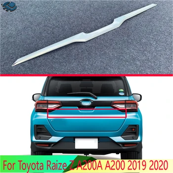 Для Toyota Raize Z A200A A200 2019 2020 Автомобильные Аксессуары ABS Хромированная Задняя Дверь Багажника Отделка Крышки Багажника Гарнир