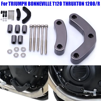 Для TRIUMPH BONNEVILLE T120 THRUXTON 1200 R Аксессуары для Мотоциклов Защита Двигателя Корпус Статора Заставка Слайдер Противоаварийные Накладки Протектор