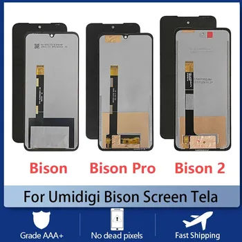 Для UMIDIGI Bison 2021 Экран мобильного телефона Bison Tela Для UMIDIGI Bison 2 Pro GT2 GT2 Pro ЖК-дисплей с Сенсорным экраном Дигитайзер