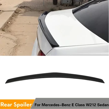 Задний Спойлер багажника, Выступающее Крыло Багажника для Mercedes-Benz E Class W212 E550 E350 E63 AMG 2010-2013, Полиуретановая Неокрашенная Серая Грунтовка