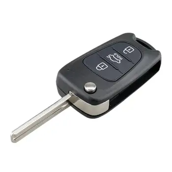 Замена кнопки для Kia Rondo Sportage Soul Rio Sportage Чехол для ключей, чехол для ключей от автомобиля, чехол для ключей от автомобиля, чехол для ключей от автомобиля, откидная крышка, чехол для ключей
