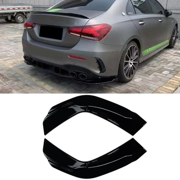 Защитная накладка бокового бампера автомобиля, Нижний диффузор для Уголка губ, Автокомплект для Mercedes Benz A Class W177 2019 2020 2021