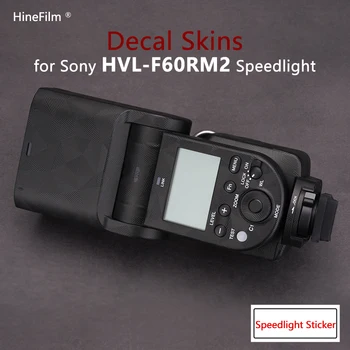 Защитная пленка для вспышки HVL F60 RM2 от царапин для камеры Sony HVL-F60RM2 Вспышка Speedlight Премиум-класса, Защитная Наклейка для кожи