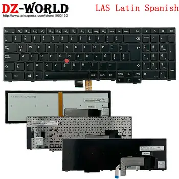Испанская Клавиатура LAS Latin для Ноутбука Lenovo Thinkpad T560 W540 T540P W541 T550 W550S P50S L540 L560 L570 01AX613 04Y2429 04Y2468