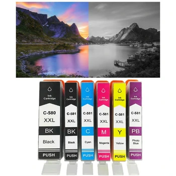 Картриджи 5/6 цветов для принтеров TS8150, TS8152, TS8250, картриджи Y9RF
