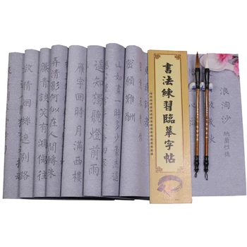 Кисть для Тетради, Волшебная Многоразовая ткань для Письма Водой, Набор для Каллиграфии Для начинающих китайских Livres Kitaplar