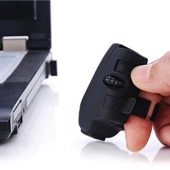 Мини Пальчиковая компьютерная мышь 2.4G Беспроводная USB оптическая кольцевая мышь для ноутбука Проводная беспроводная портативная пальчиковая мышь