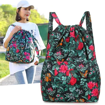 Модный Легкий Женский рюкзак для путешествий, высококачественный школьный рюкзак из прочной ткани, Повседневный Портативный женский рюкзак для покупок