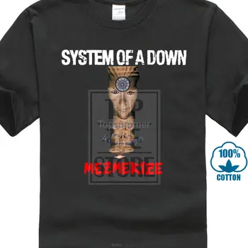 Мужская футболка System Of A Down Mezmerize, черная, все размеры