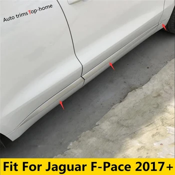 Накладка на молдинг кузова двери автомобиля Накладка на крышку Комплект защитных чехлов Отделка Подходит для Jaguar F-Pace 2017-2022 Внешние аксессуары