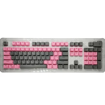 Новинка Blackpink, Соответствующая Цветовой Теме Custom PBT Doubleshot OEM Height Mechanical Keyboard Keycaps на Заказ