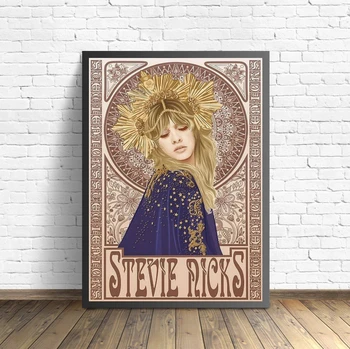 Плакат фильма Стиви Никс, художественная печать на холсте, современное украшение для дома в гостиной (без рамки)