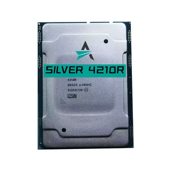Подержанный процессор Xeon SILVER 4210R 2,4 ГГц 13,75 М Кэш-памяти 10-Ядерный 20-потоковый Процессор 100 Вт LGA3647 CPU Silver4210R Бесплатная Доставка