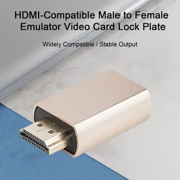 Полезный мини-портативный HDMI-совместимый адаптер для мужчин и женщин, конвертер Компьютерных аксессуаров