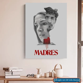 Постер фильма Madres (2021), Обложка со звездами, печать на холсте, Домашний декор для квартиры, настенная живопись (без рамы)