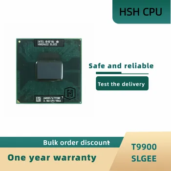 Процессор для ноутбука Intel Core 2 Duo T9900 SLGEE CPU 3,0 ГГц, двухъядерный, с двойной резьбой, 6 М, 35 Вт, разъем P