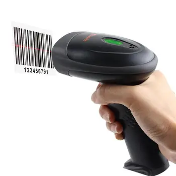 Сканер штрих-кода Беспроводной Портативный Автоматический сканер QR-кода Ручной Считыватель сканера QR-штрих-кода Всенаправленное автоматическое Считывание