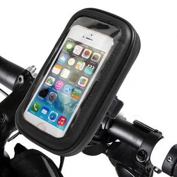 Универсальный Водонепроницаемый мотоциклетный держатель для телефона для iPhone X 8 7 6S Android, велосипедные смартфоны, чехол для велосипедного телефона, Вращающийся чехол